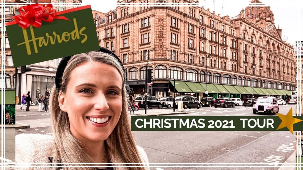 Vidéo harrods christmas decorations 2019