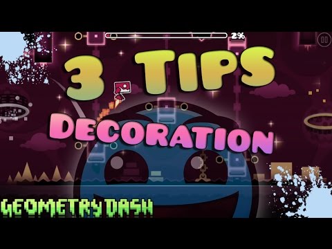 Vidéo decoration geometry dash