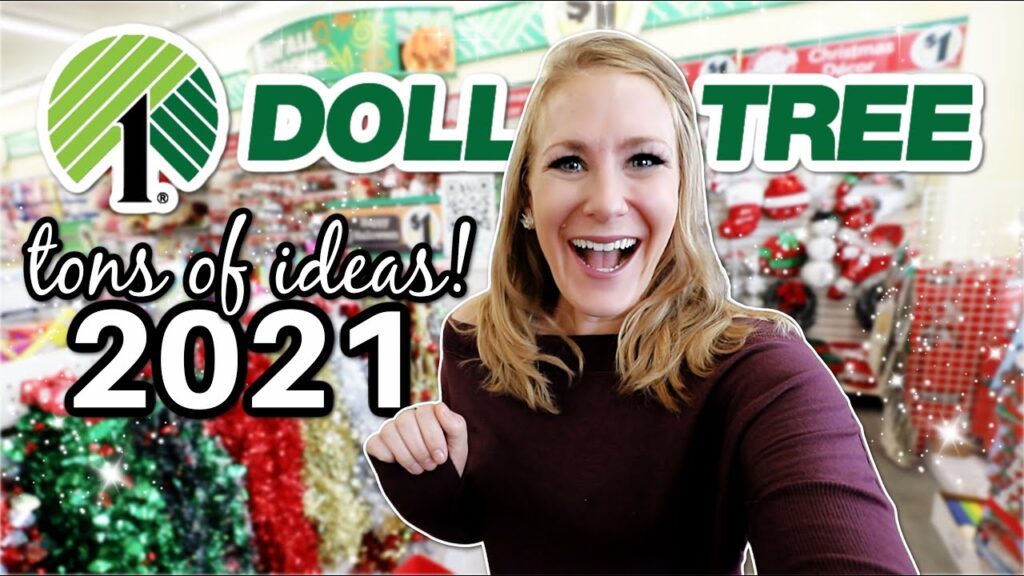 Vidéo dollar store christmas decorations