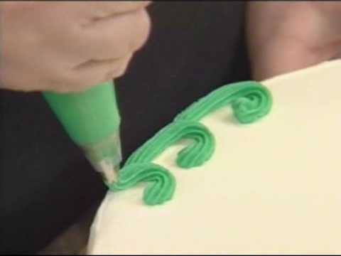 Vidéo wilton decoration gateau