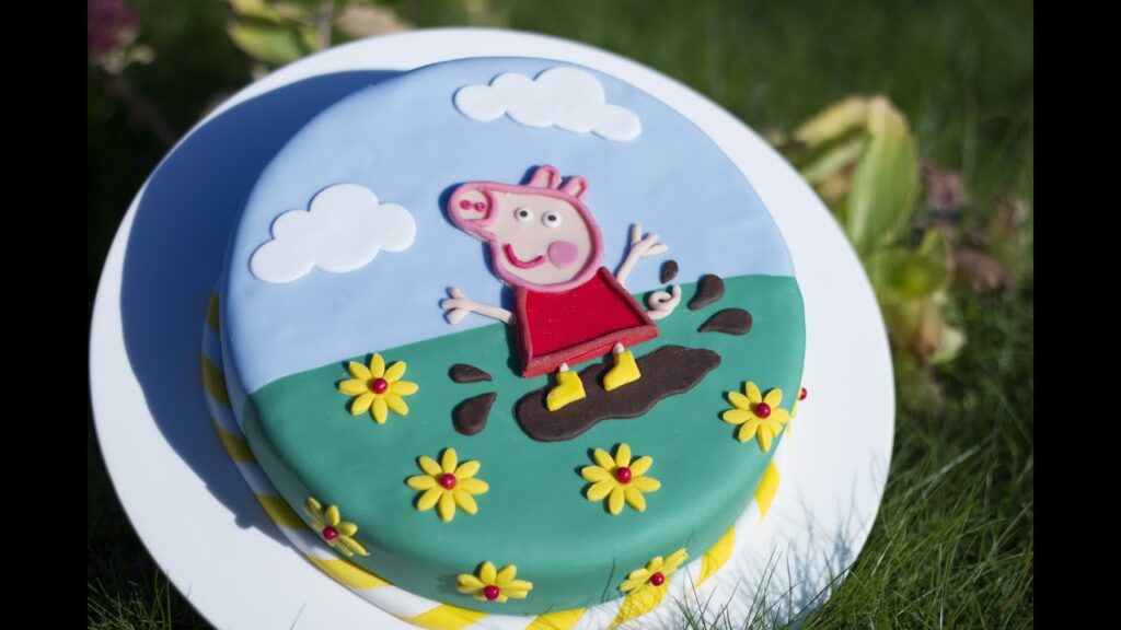 Vidéo decoration peppa pig