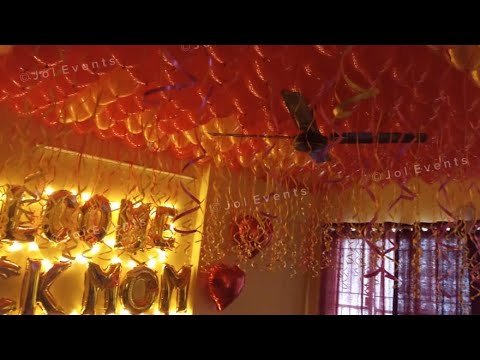 Vidéo welcome home decorations