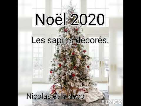 Vidéo tendance decoration sapin de noel 2017