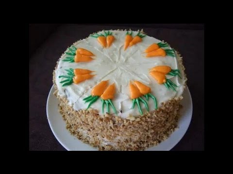 Vidéo carrot cake decoration pinterest