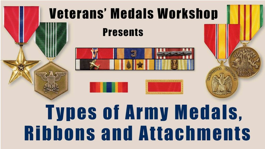 Vidéo military decorations us