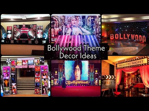 Vidéo decoration theme bollywood