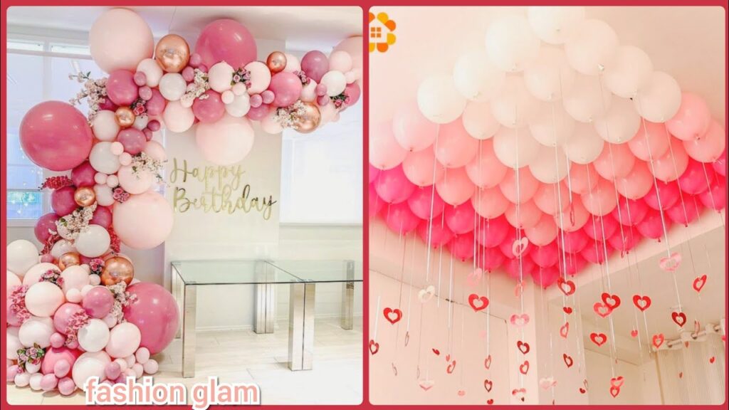 Vidéo types of balloons for decoration