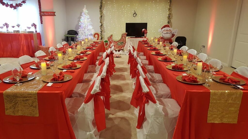 Vidéo christmas wedding table decoration ideas