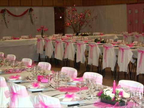 Vidéo decoration mariage rose fushia et vert anis