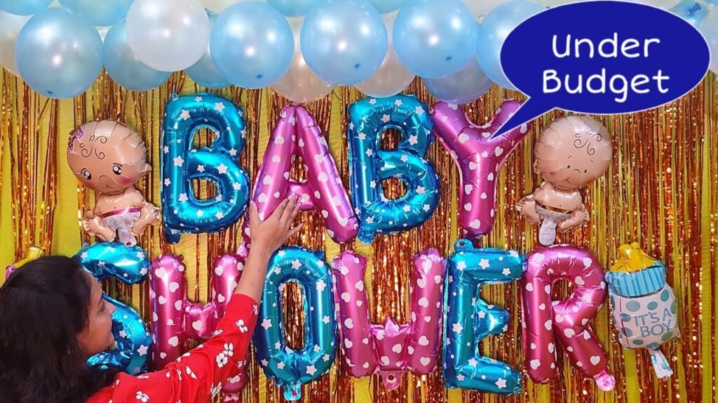 Vidéo baby shower decorations uk