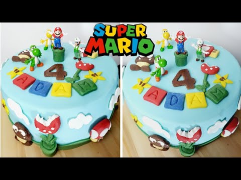 Vidéo decoration gateau mario kart