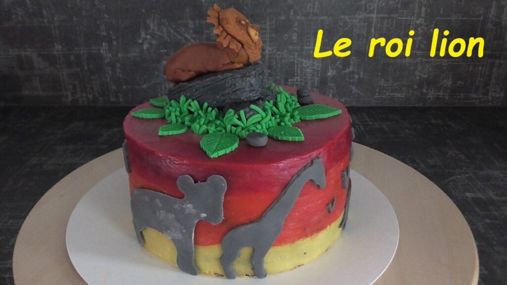 Vidéo decoration le roi lion anniversaire