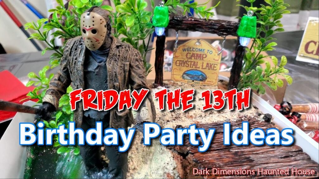 Vidéo friday the 13th decorations